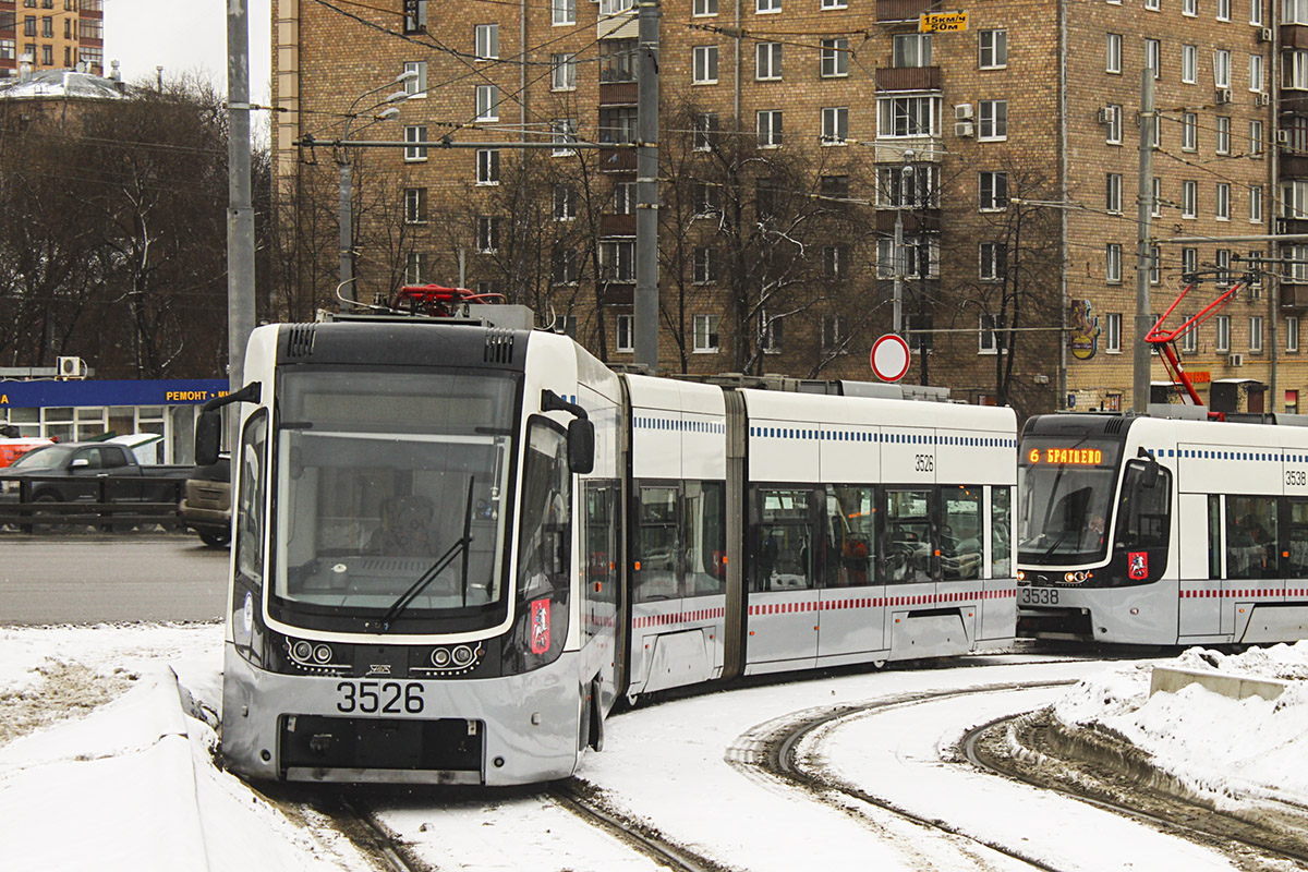 Москва, 71-414 (Pesa Fokstrot) № 3526