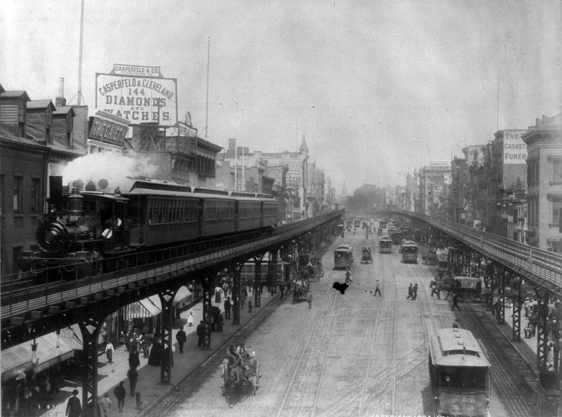 Нью-Йорк, Brill cable car № 313; Нью-Йорк — Third Avenue Railway System; Нью-Йорк — Исторические фотографии — метрополитен