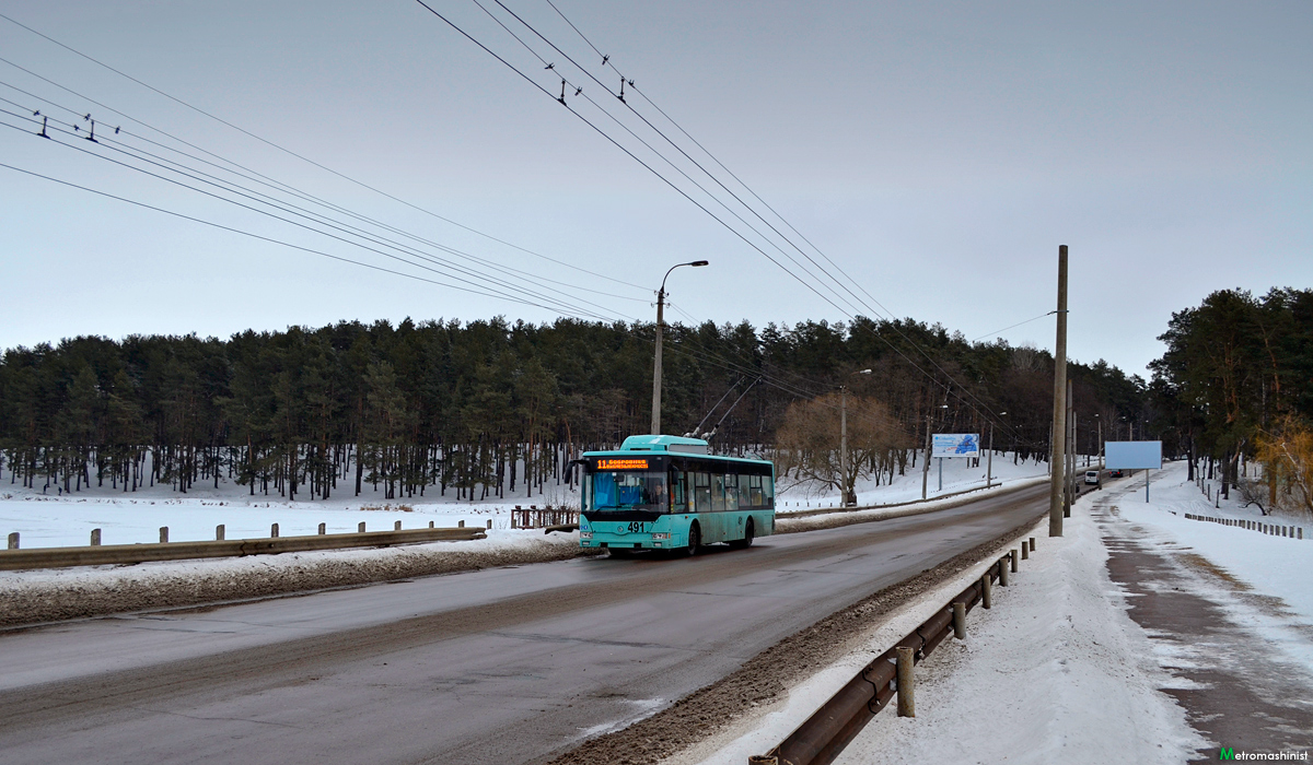 Tšernihiv, Etalon T12110 “Barvinok” # 491; Tšernihiv — Trolleybus lines