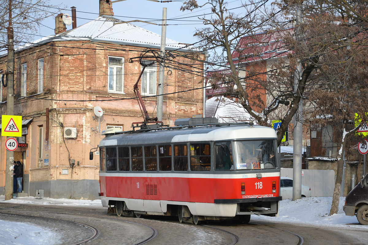 Краснодар, Tatra T3SU КВР ТМЗ № 118