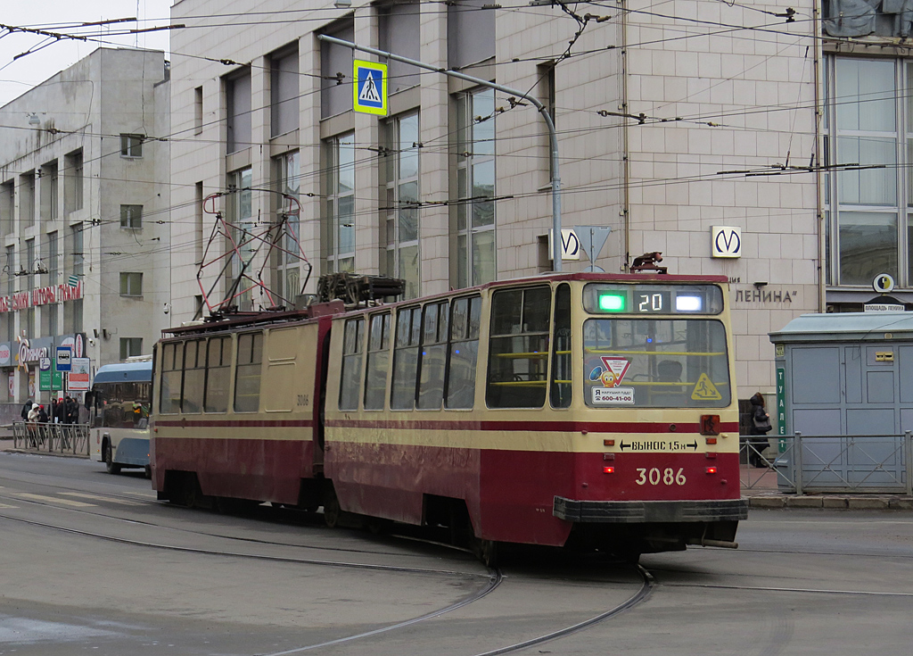 Санкт-Петербург, ЛВС-86К № 3086