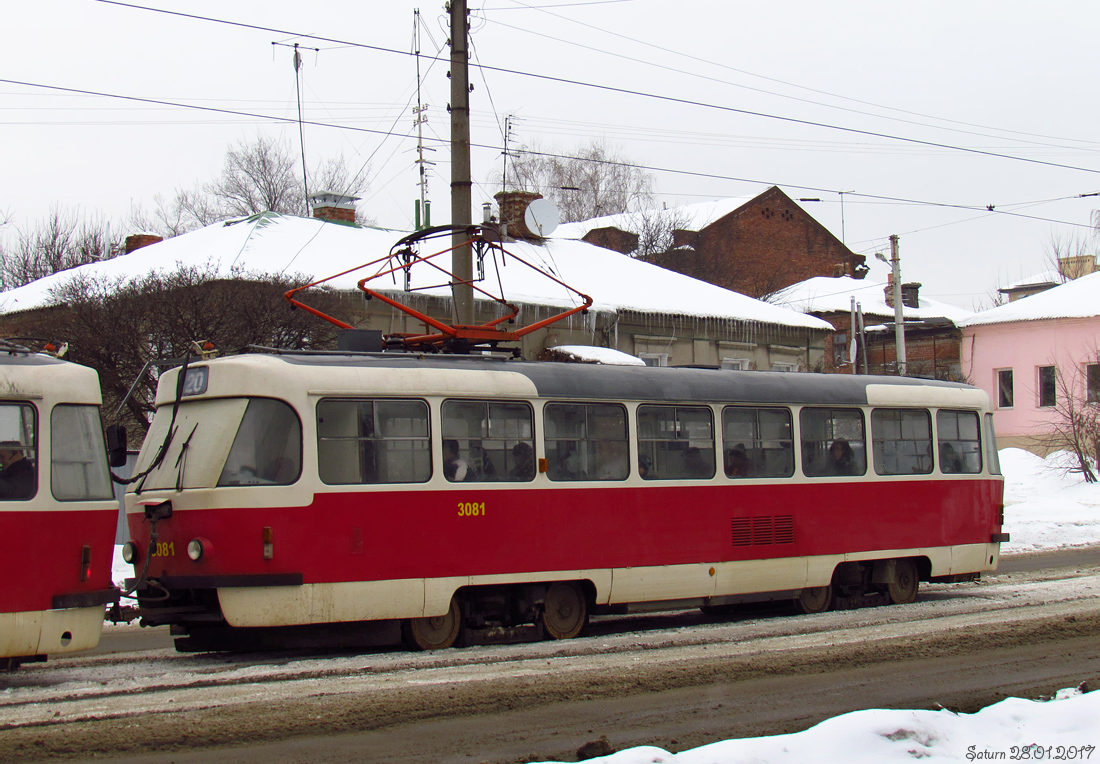 Harkiv, Tatra T3SUCS № 3081