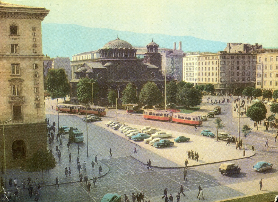 Sofia — Historical — Тramway photos (1945–1989); Sofia — Pictures of postcards; Sofia — Trams with unknown numbers