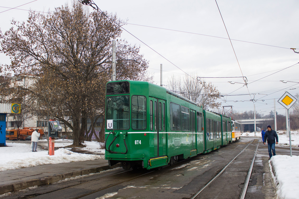 Szófia, Schindler/Siemens Be 4/6 S — 674; Szófia — Delivery 28 trams Be 4/6 S Schindler/Siemens — 2017
