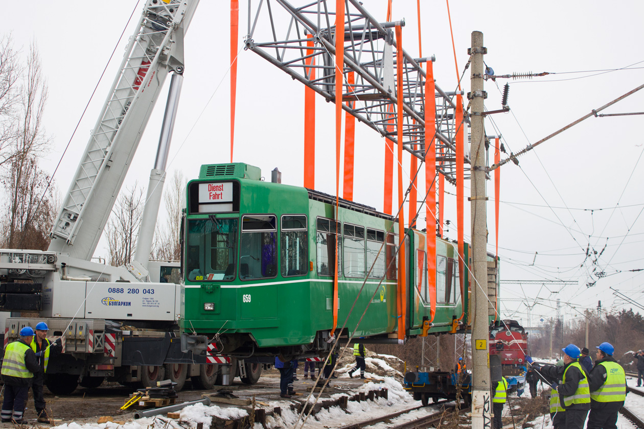 索菲亞, Schindler/Siemens Be 4/6 S # 659; 索菲亞 — Delivery 28 trams Be 4/6 S Schindler/Siemens — 2017