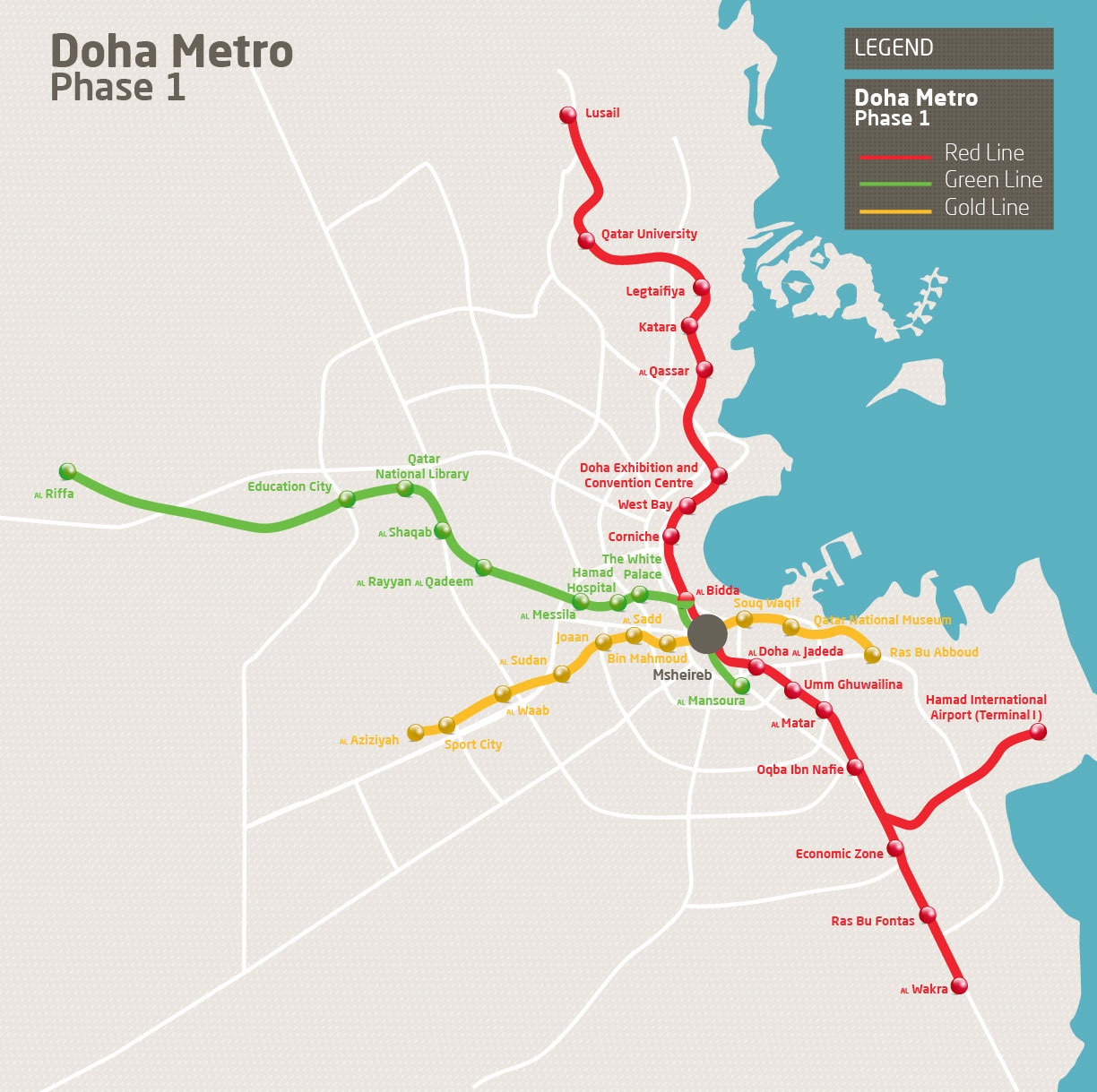 Doha — Maps