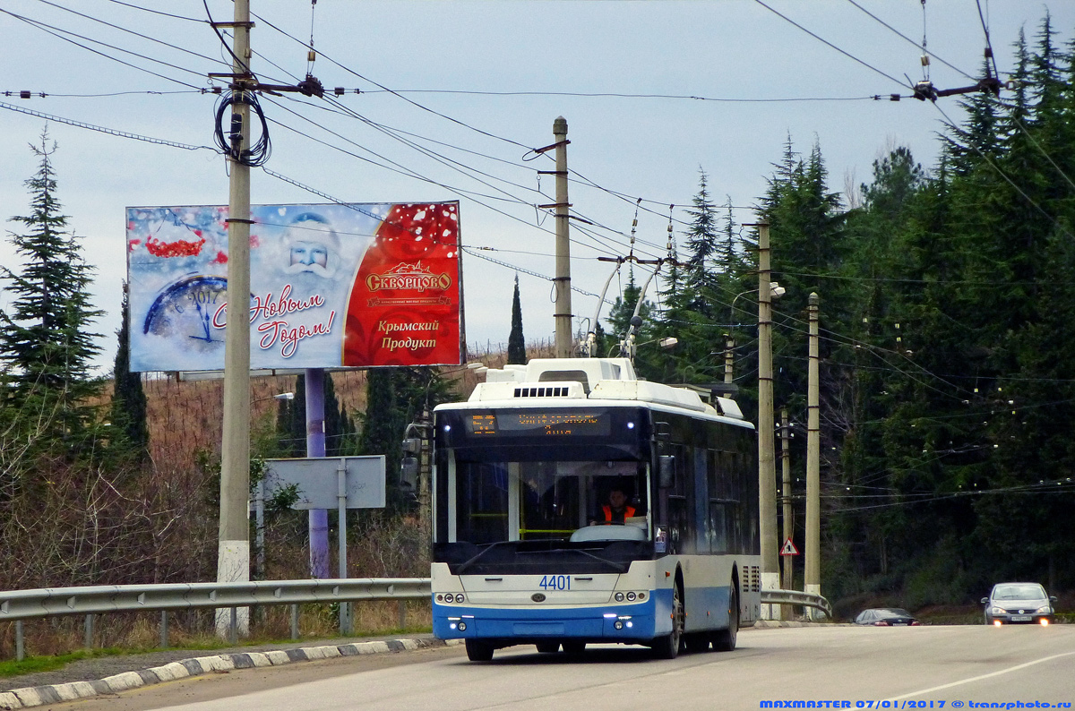 Trolleybus de Crimée, Bogdan T70115 N°. 4401