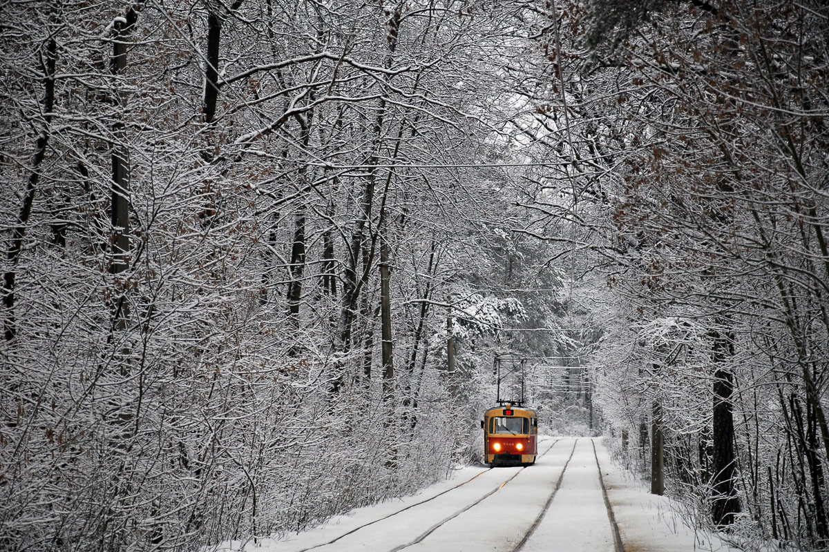 Kijów — Tramway lines: Podilske depot network — north