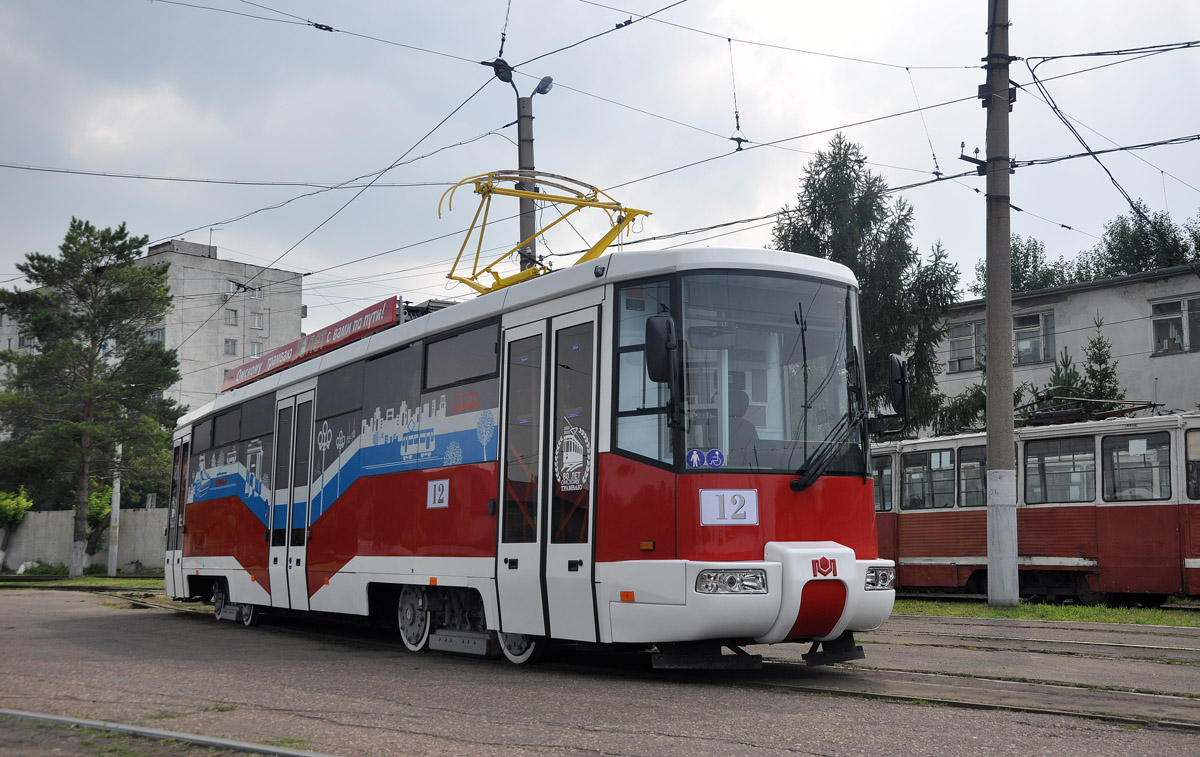 Омск, БКМ 62103 № 12; Омск — 27.07.2016 — Презентация нового вагона Stadler 62103