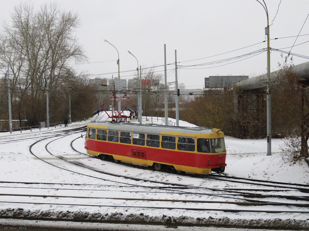 Екатеринбург, Tatra T3SU № 209