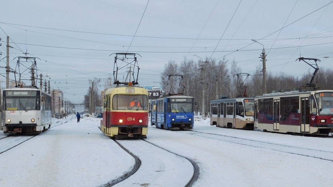 Тула, Tatra T6B5SU № 338; Тула, Tatra T3SU № СП-4