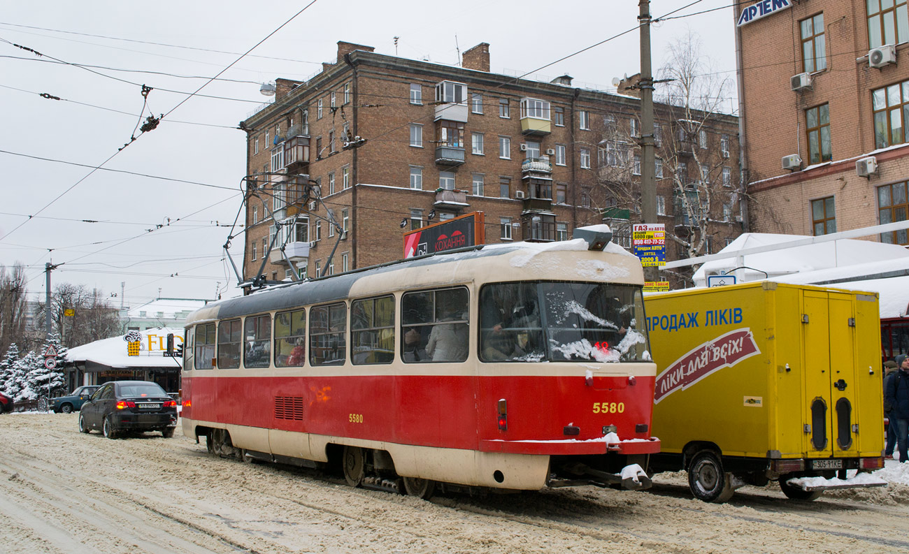 Київ, Tatra T3SUCS № 5580