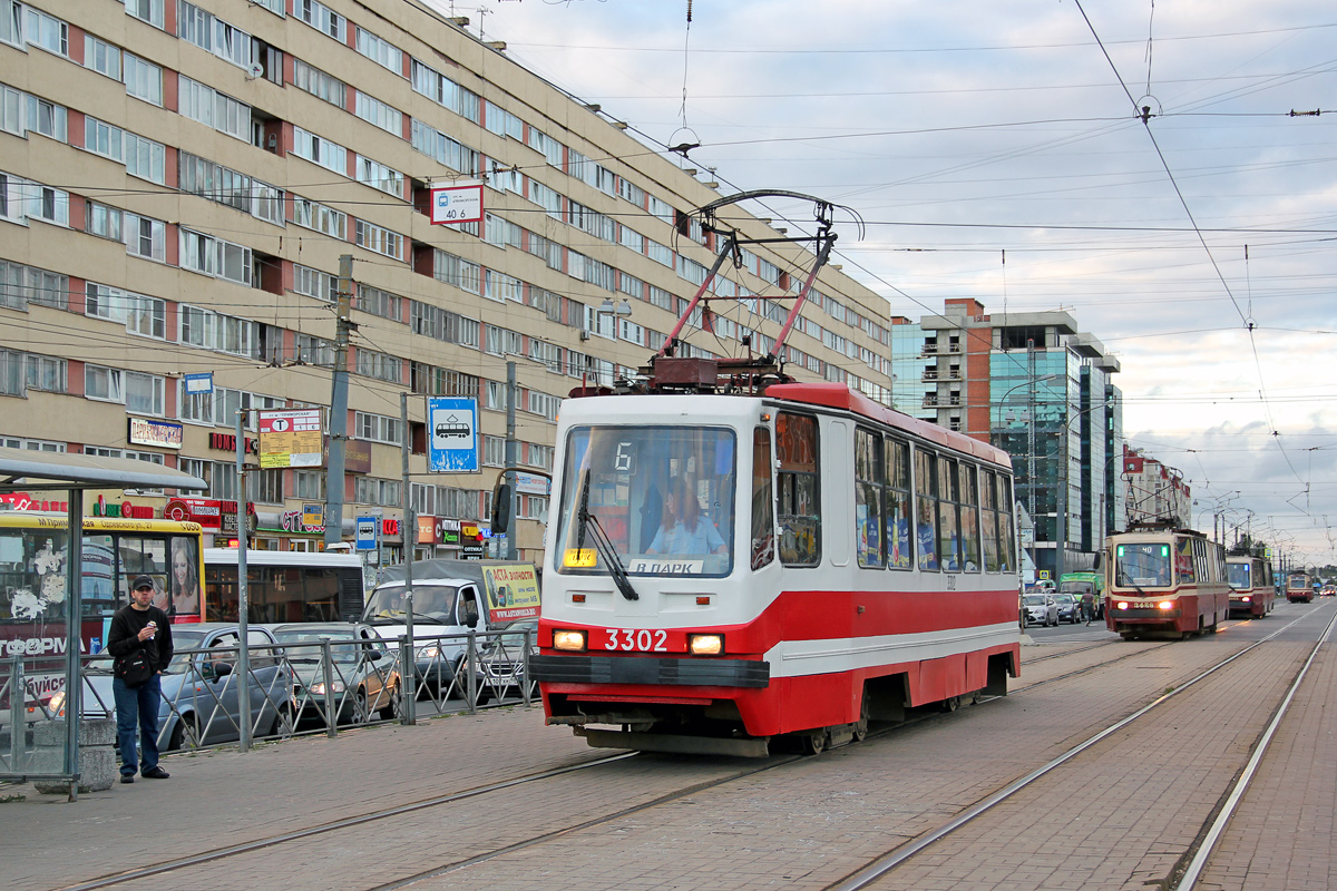 Санкт-Пецярбург, 71-134А (ЛМ-99АВ) № 3302