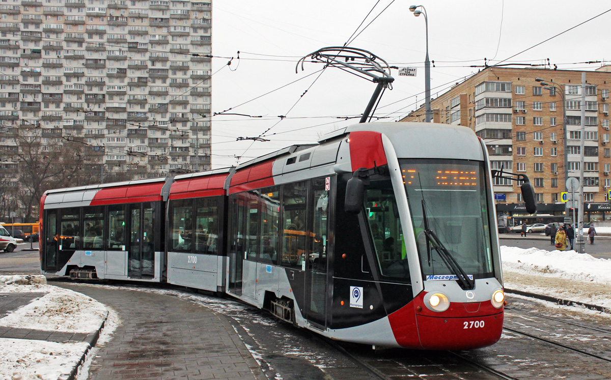 Moscova, 71-801 (Alstom Citadis 301 CIS) nr. 2700