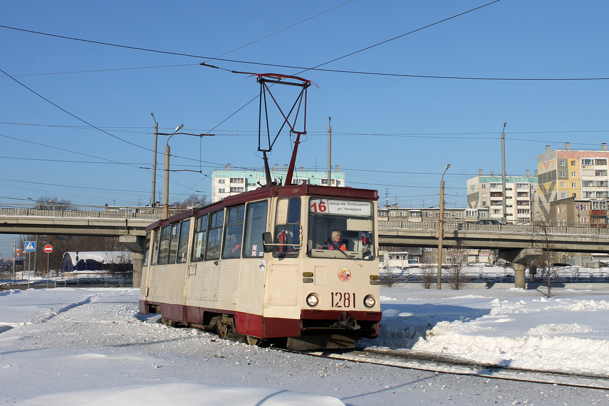 Челябинск, 71-605 (КТМ-5М3) № 1281