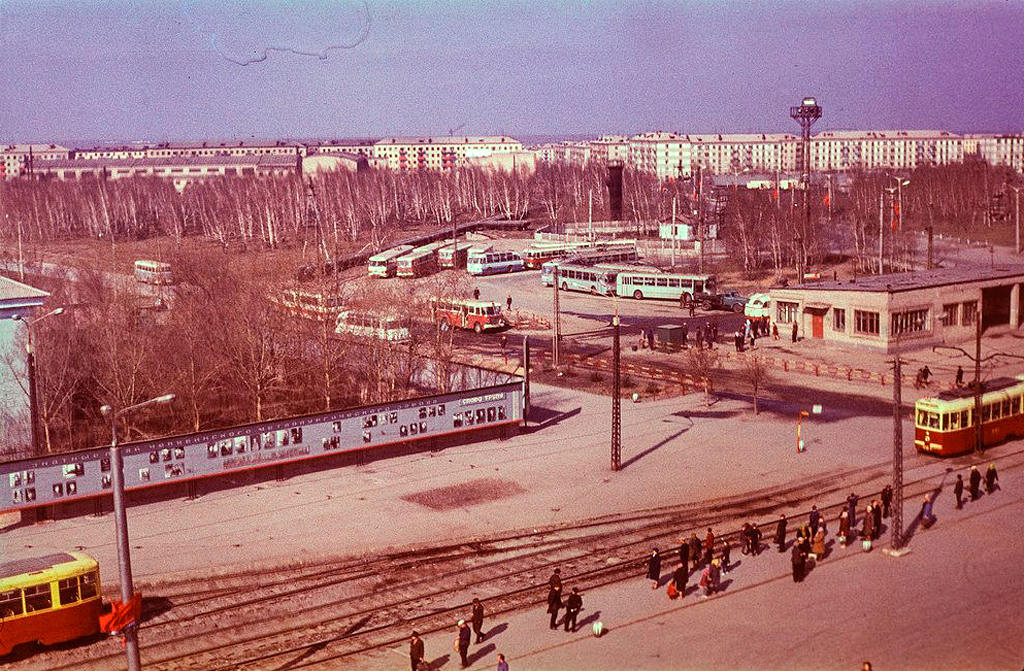 Челябинск — Исторические фотографии — Фото — Городской электротранспорт