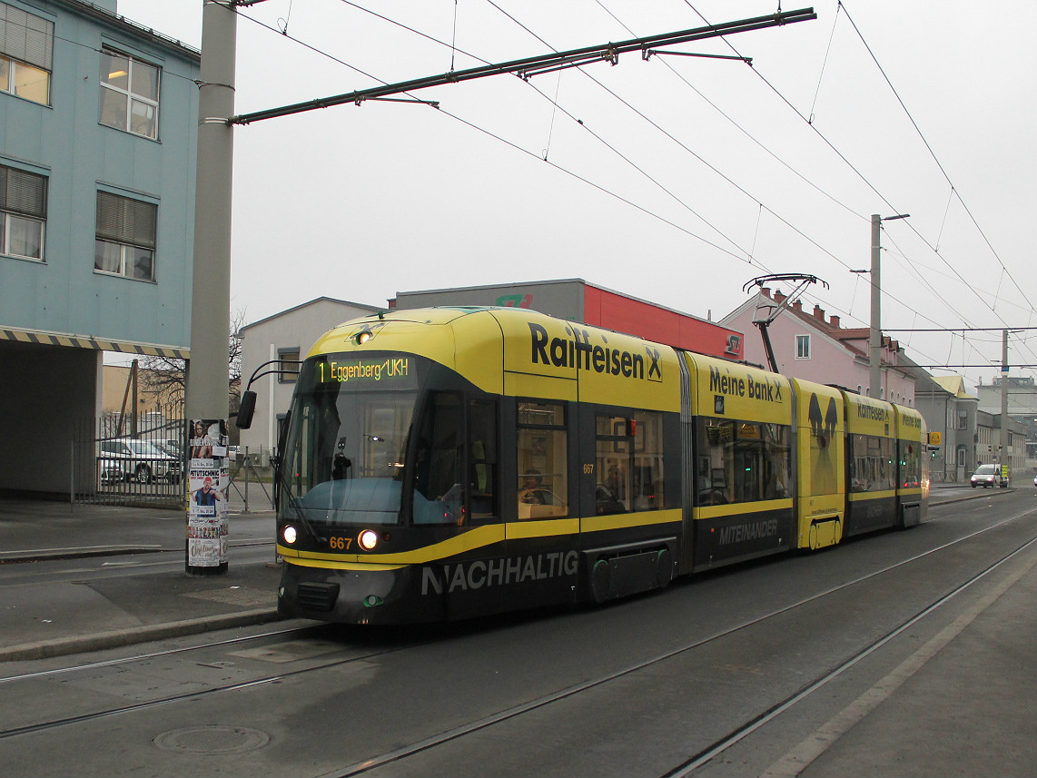Graz, Bombardier Cityrunner N°. 667