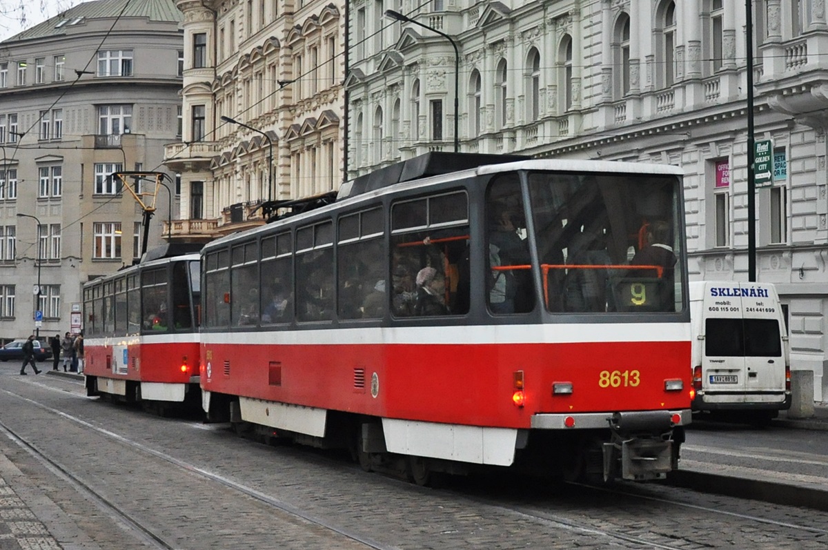 布拉格, Tatra T6A5 # 8613