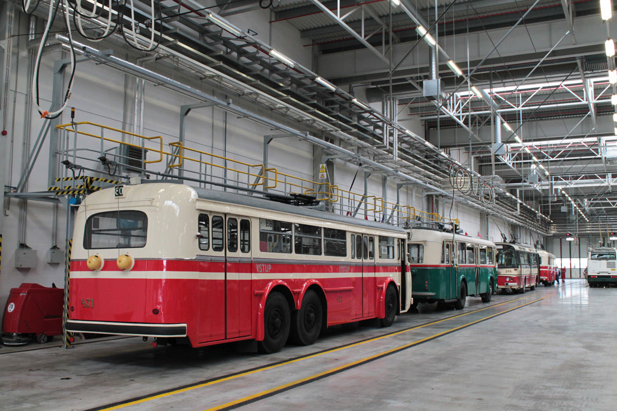 Praha, Tatra T400 III.B № 431; Plzeň — 75 let trolejbusů v Plzni / 75 years of Pilsen trolleybus