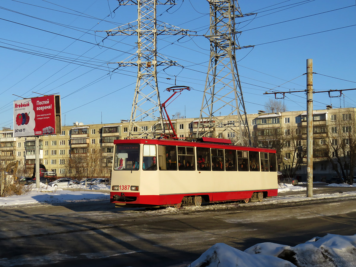 Chelyabinsk, 71-605* mod. Chelyabinsk nr. 1387