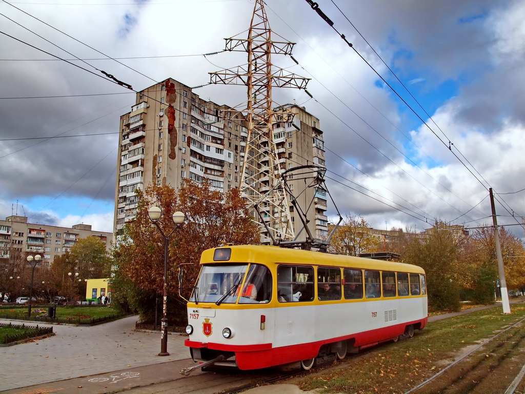 Одесса, Tatra T3A № 7157