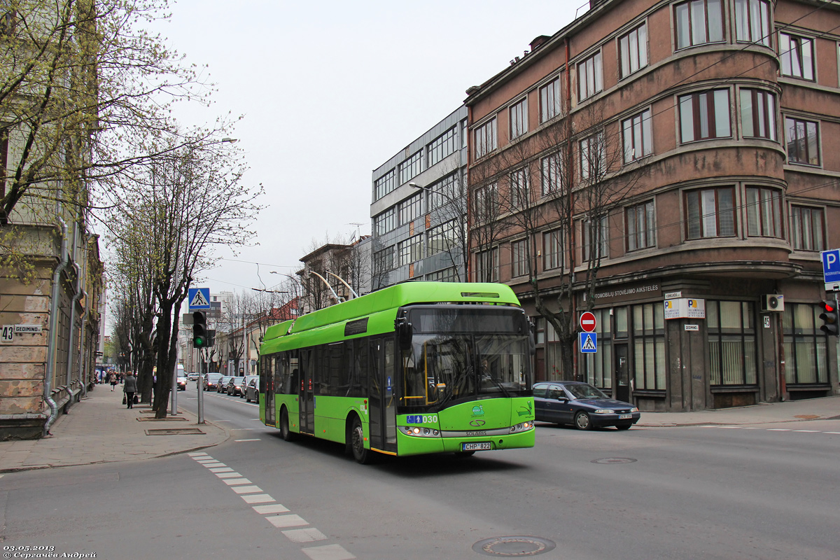 Kaunas, Solaris Trollino III 12 AC Nr. 030