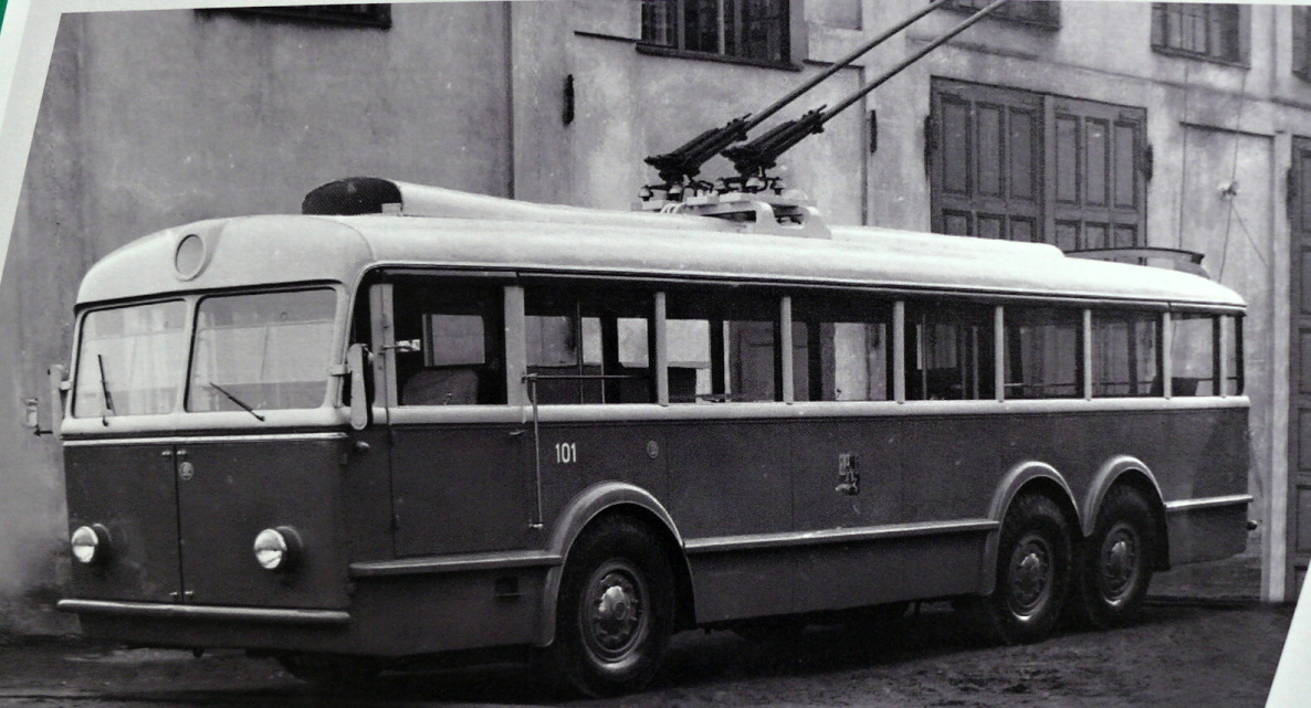 Пльзень, Škoda 3Tr1 № 101