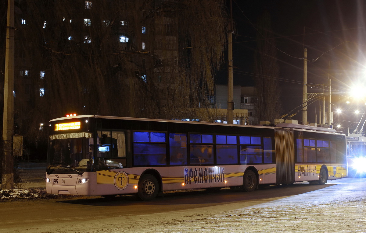 Кременчуг, ЛАЗ E301A1 № 199