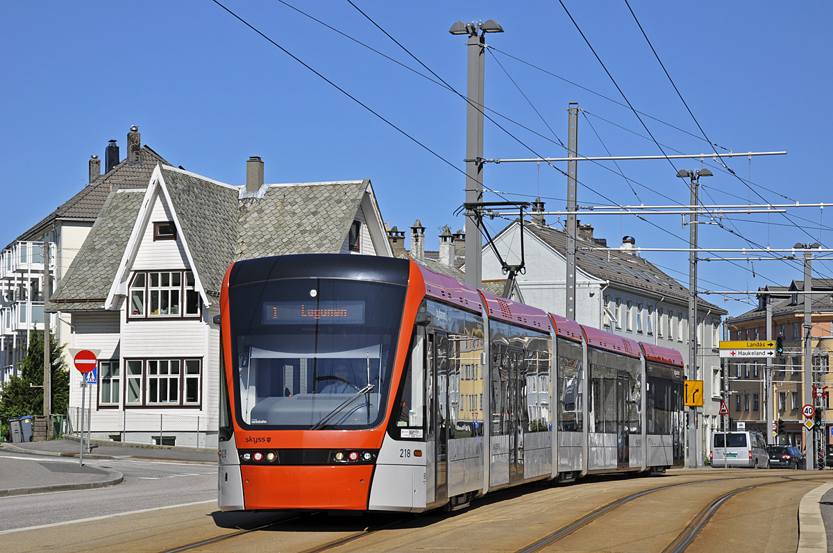 Bergen, Stadler Variobahn № 218