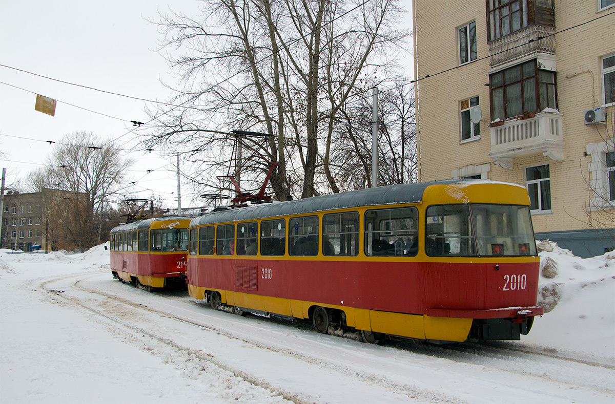 Уфа, Tatra T3R.P № 2141; Уфа, Tatra T3D № 2010
