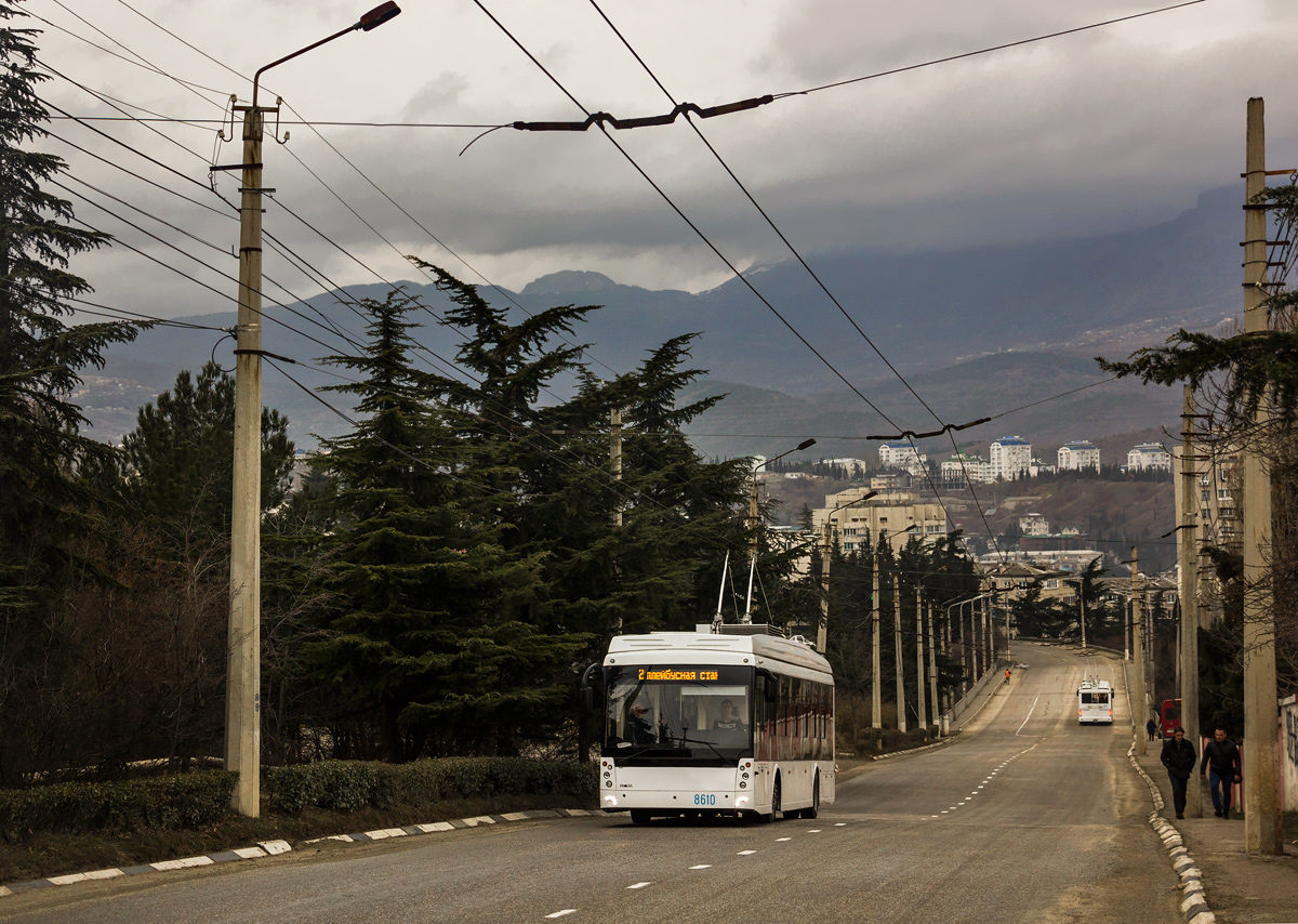 Крымский троллейбус, Тролза-5265.05 «Мегаполис» № 8610