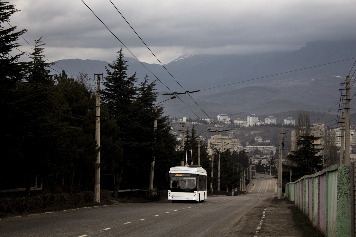 Крымский троллейбус, Тролза-5265.05 «Мегаполис» № 8615