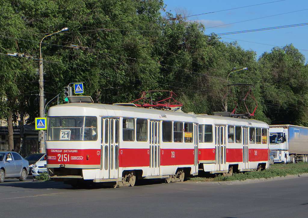 Самара, Tatra T3SU № 2151