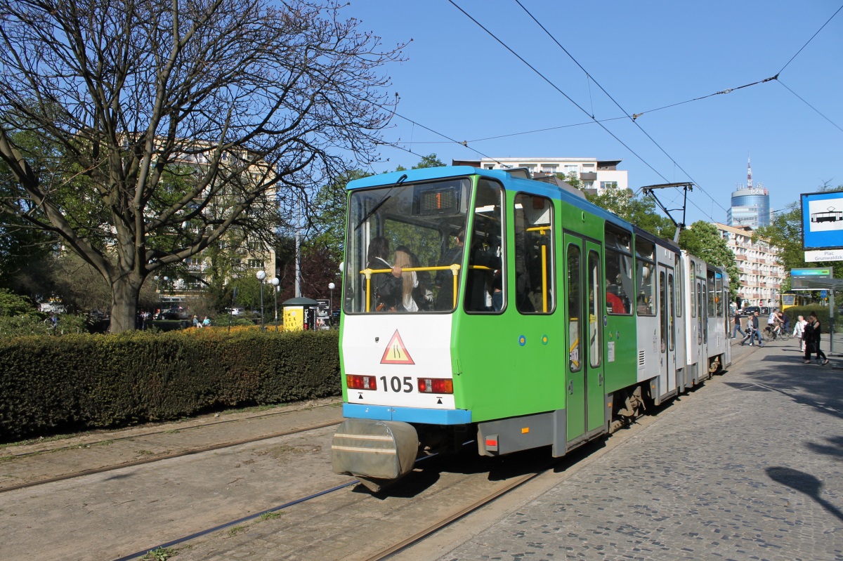 Szczecin, Tatra KT4DtM — 105