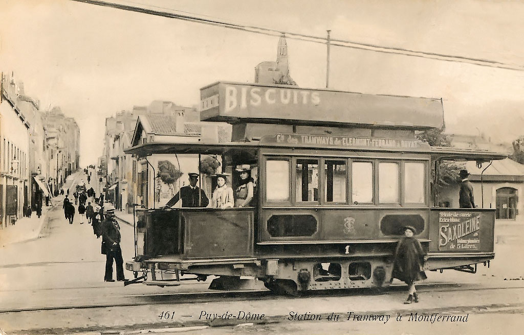 Clermont-Ferrand, 2-axle motor car № 1; Clermont-Ferrand — Old photos