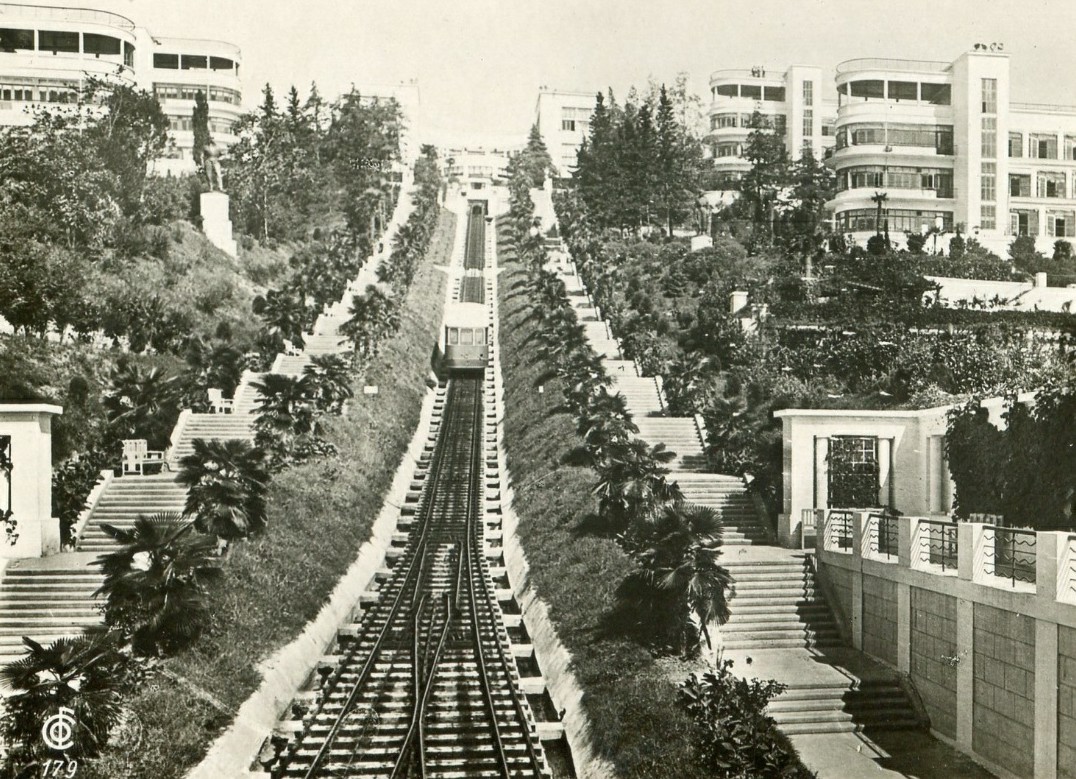 Soči — Funicular of the Sochinsky Sanatorium