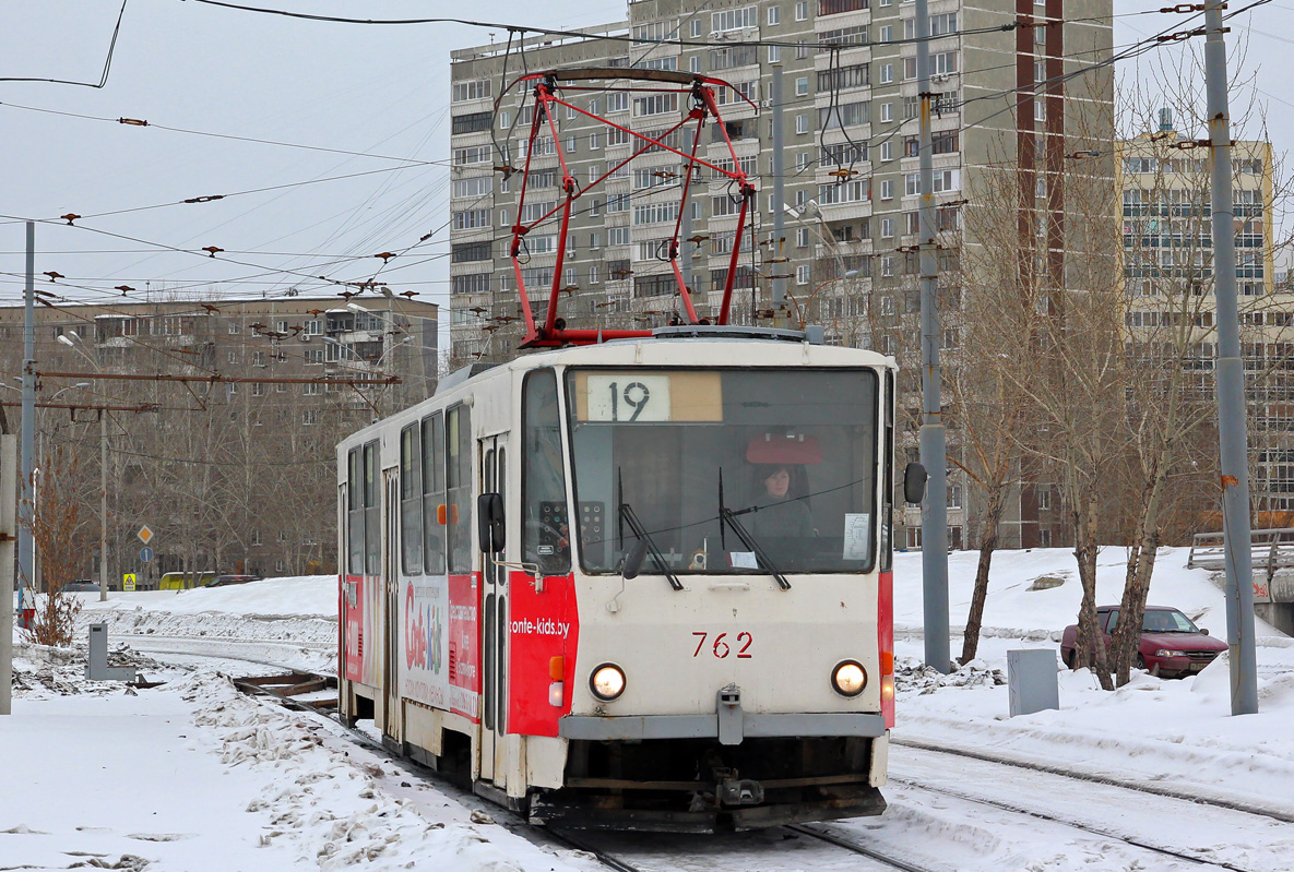 Екатеринбург, Tatra T6B5SU № 762