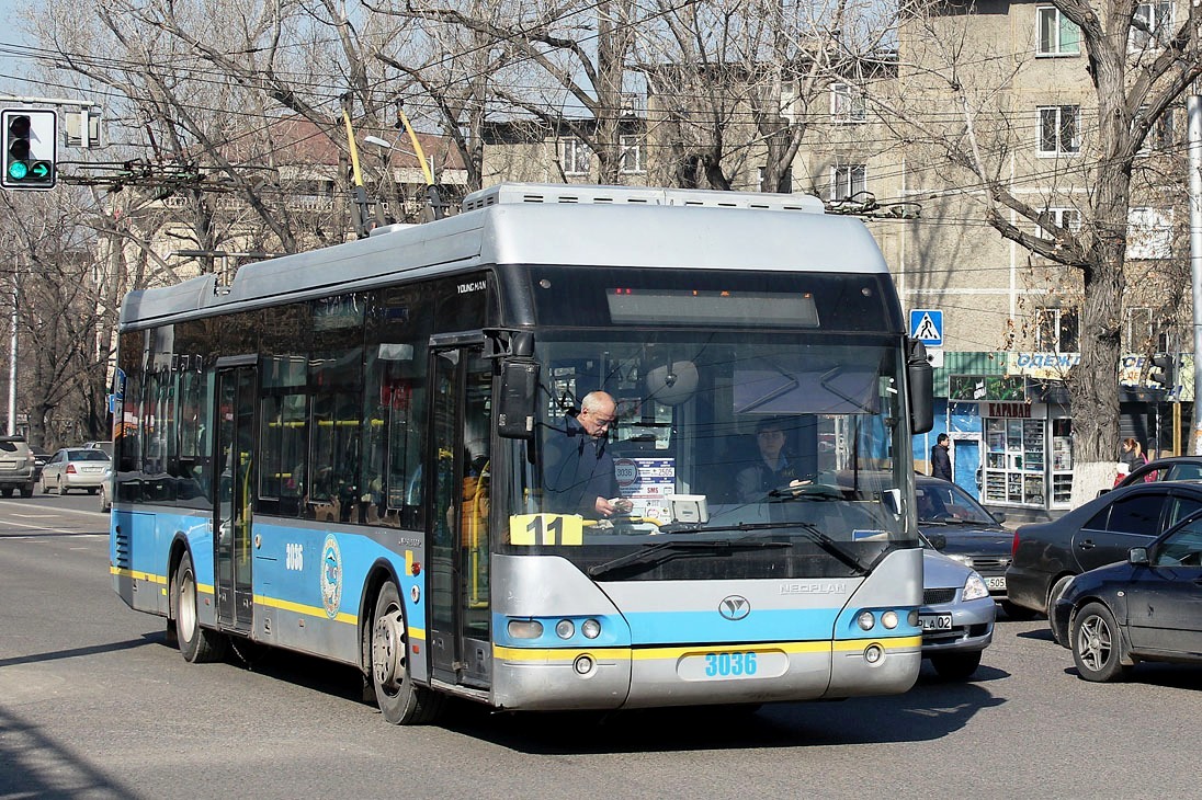 Almaty, YoungMan JNP6120GDZ (Neoplan Kazakhstan) № 3036