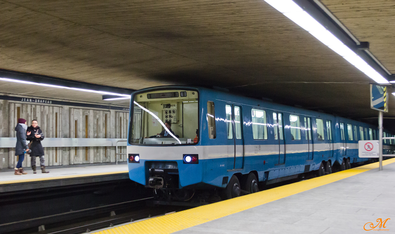 Монреаль, Canadian Vickers MR-63 моторный № 81-642; Монреаль — Métro de Montréal -> Ligne jaune