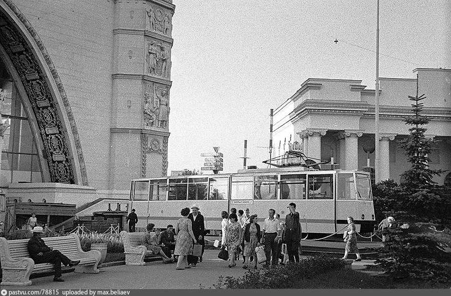 Moscow, KTM-5M “Ural” # б/н1; Moscow — Historical photos — Tramway and Trolleybus (1946-1991)