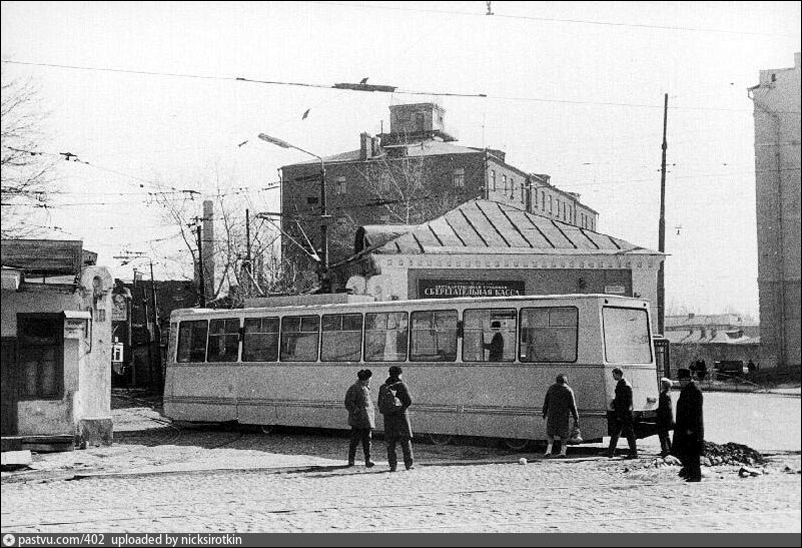 Moscow, KTM-5M “Ural” # б/н; Moscow — Historical photos — Tramway and Trolleybus (1946-1991)