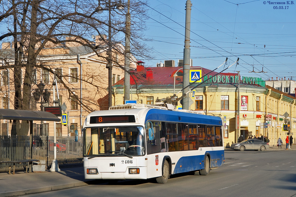 Санкт Петербург, БКМ 321 № 2406