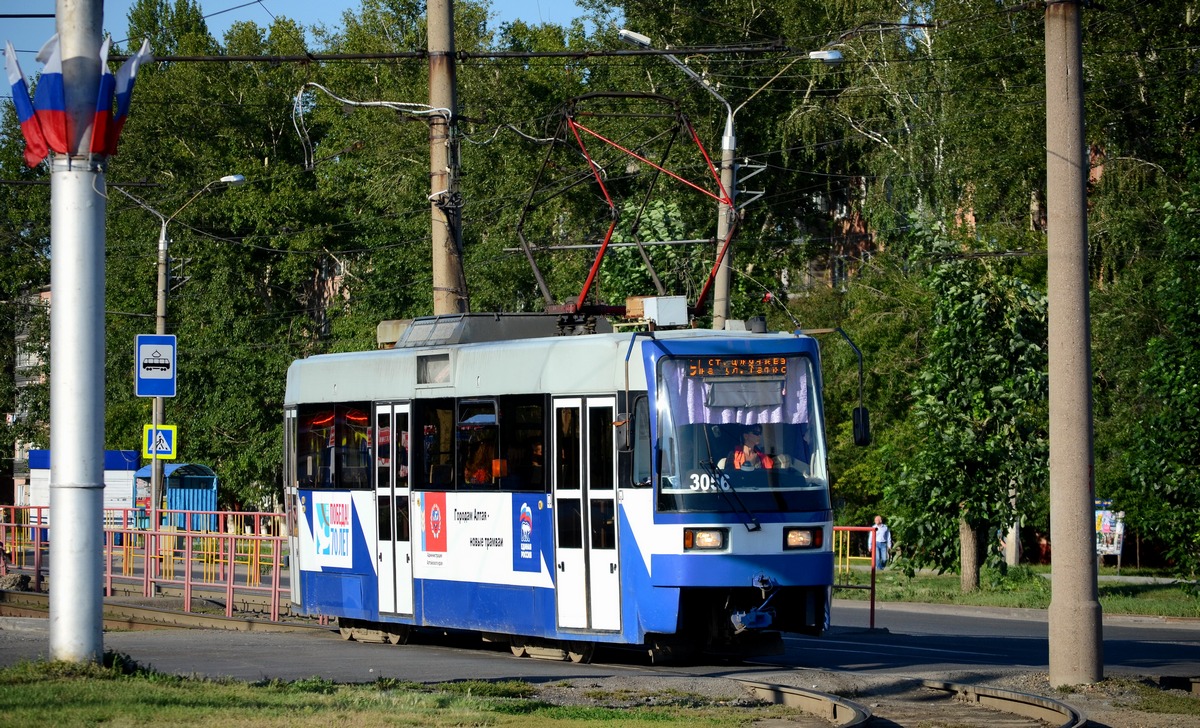 Барнаул, Tatra B3DM КВР Барнаул № 3056