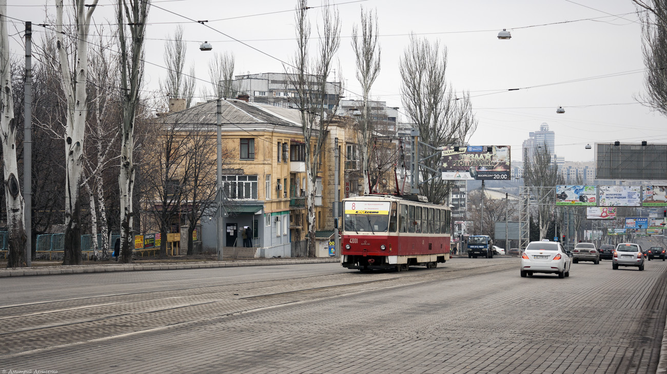 Донецк, Татра-Юг Т6Б5 № 4001