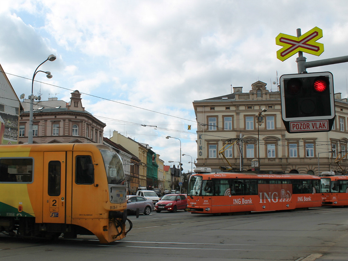 Оломоуц — Разные фотографии; Оломоуц — Трамвайные линии и инфраструктура