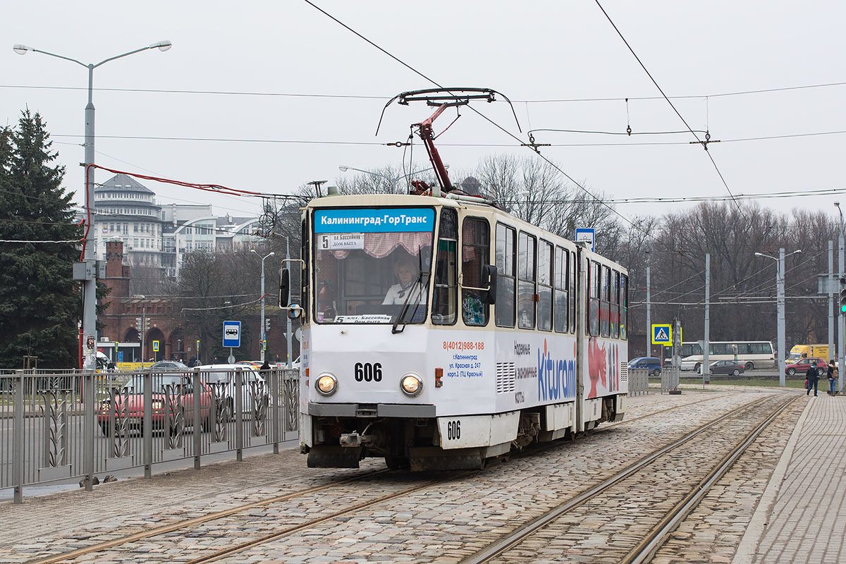 Kaliningrad, Tatra KT4D č. 606