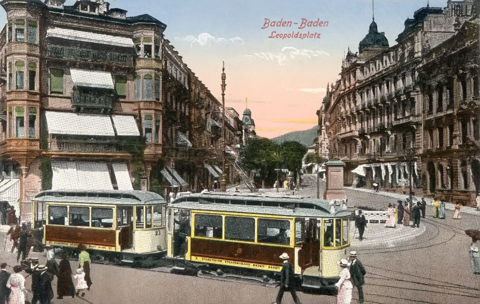 Баден-Баден — Старые фотографии