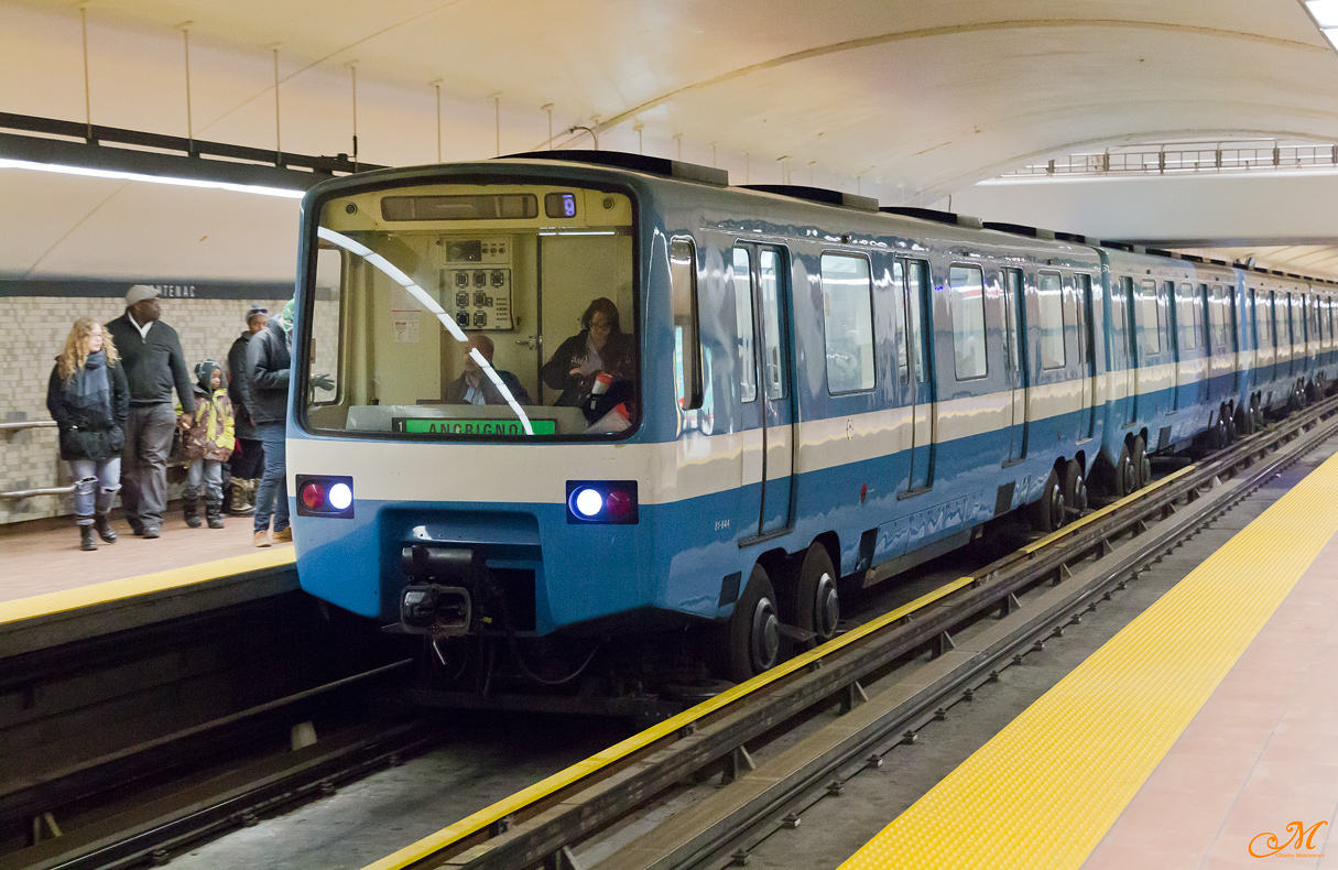 Монреаль, Canadian Vickers MR-63 моторный № 81-644; Монреаль — Métro de Montréal -> Ligne verte