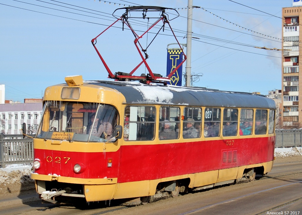 Orjol, Tatra T3SU № 027