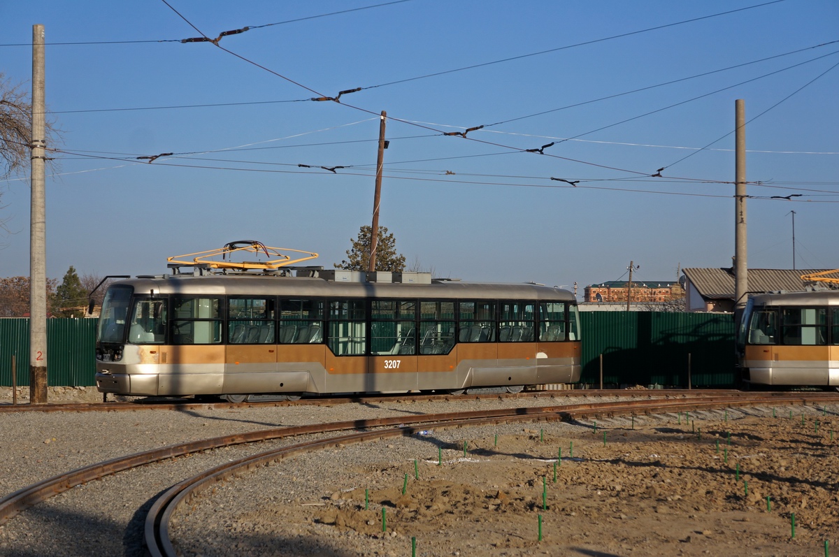 Samarkand, Vario LF.S nr. 3207; Samarkand — Tramway Line Construction